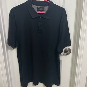 Black Banana Republic luxury touch polo shirt, slim fit, XL